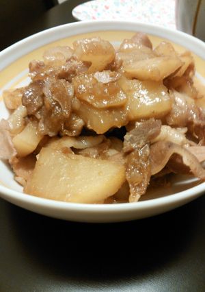 豚バラ×大根のにんにく炒め-レシピのメイン写真