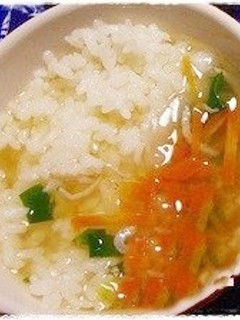 離乳食完了期 野菜とじゃこのあんかけご飯-レシピのメイン写真