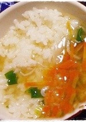離乳食完了期　野菜とじゃこのあんかけご飯-レシピのメイン写真
