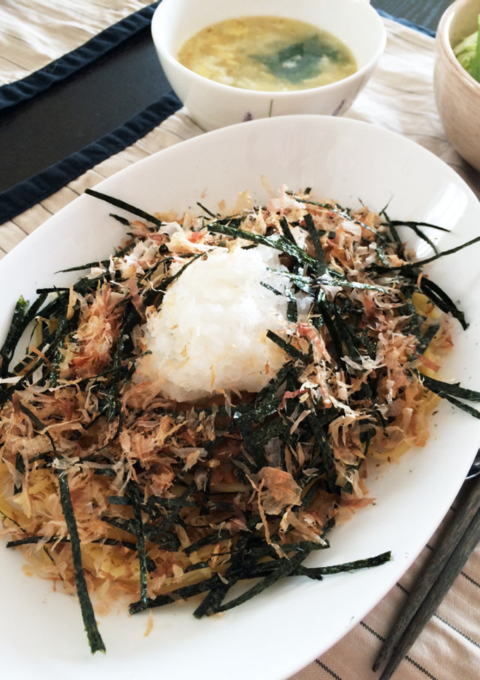本格で絶品☆ 簡単♪納豆おろしパスタ-レシピのメイン写真