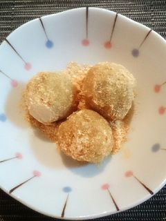 さつまいもきな粉だんご-レシピのメイン写真