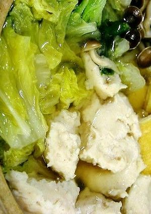フワフワ♪鶏団子鍋-レシピのメイン写真