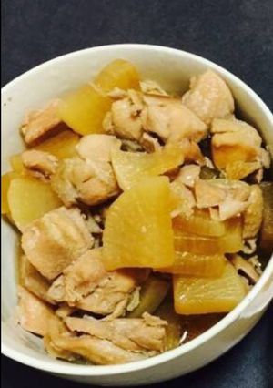 大根ともも肉の甘辛煮-レシピのメイン写真