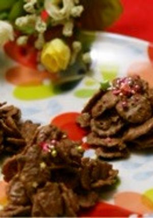 15分でロッシェ(チョコフレーク)-レシピのメイン写真
