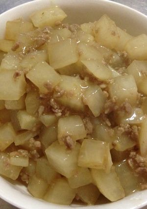 ご飯がススムひき肉大根-レシピのメイン写真