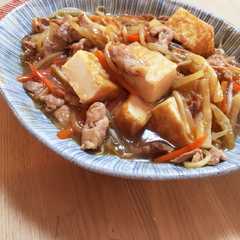 厚揚げ豆腐で満腹あんかけ☆-レシピのメイン写真