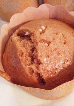 蒸しパン♡甘酒と黒糖で優しい甘さ♡-レシピのメイン写真