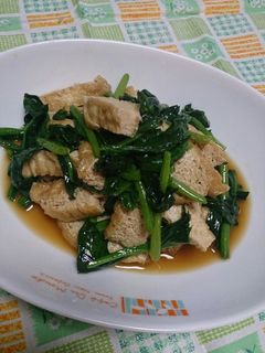 小さいおかず~ほうれん草の炒め煮-レシピのメイン写真