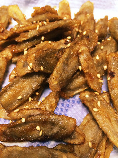 簡単ゴボウ揚げ揚げ-レシピのメイン写真
