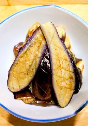 減塩！揚げない茄子の煮浸し★-レシピのメイン写真