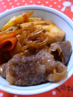 すき焼きの残りでカレーすき焼き丼-レシピのメイン写真