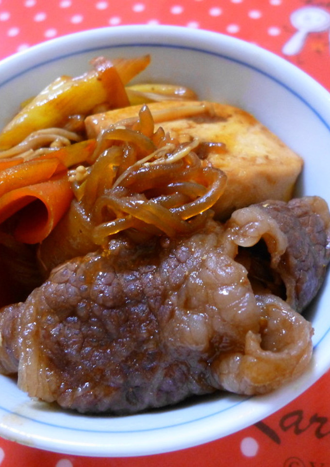 すき焼きの残りでカレーすき焼き丼-レシピのメイン写真