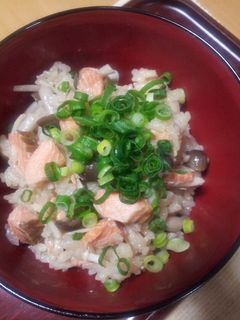 ☆お刺身リメイク♪きのこの炊き込みご飯☆-レシピのメイン写真