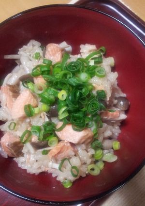 ☆お刺身リメイク♪きのこの炊き込みご飯☆-レシピのメイン写真