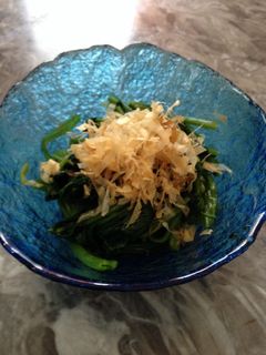 ほうれん草のポン酢がけ-レシピのメイン写真