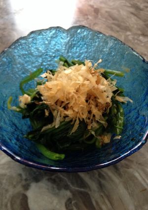 ほうれん草のポン酢がけ-レシピのメイン写真