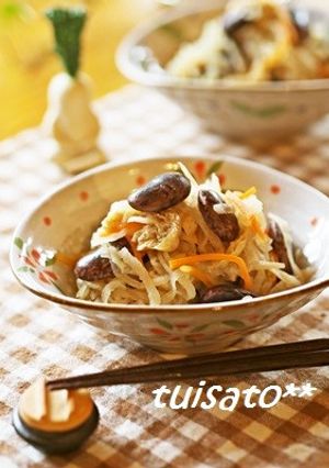 ＊紫花豆と切干大根の炊いたん＊-レシピのメイン写真