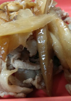 豚肉小間切れきんぴらもどき-レシピのメイン写真