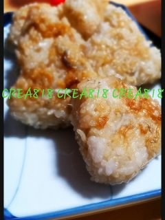 簡単すぎる♡しらす醤油焼きおにぎり♡-レシピのメイン写真
