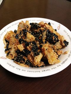 簡単!れんこんの明太子炒め-レシピのメイン写真