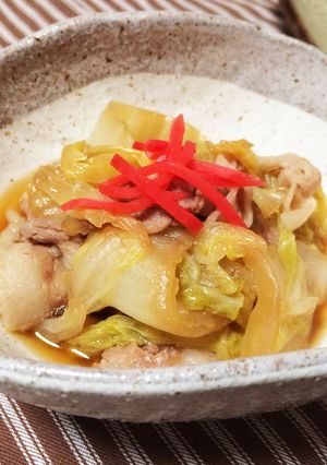 はくぶた（白菜と豚肉の醤油煮）-レシピのメイン写真