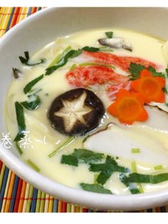 簡単!茶碗蒸し♡うどんを入れて小田巻蒸し-レシピのメイン写真
