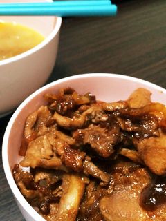 簡単☆すき焼きのタレ de 豚の生姜焼き-レシピのメイン写真