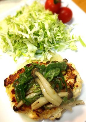 野菜たっぷりのあんかけ豆腐ハンバーグ-レシピのメイン写真