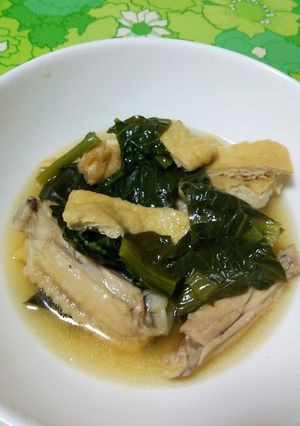 小松菜煮-レシピのメイン写真