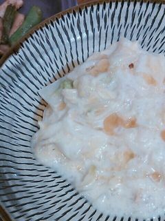 白菜と干し貝柱の中華風クリーム煮-レシピのメイン写真