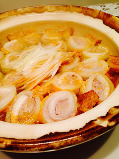 白菜・大根ロールのピリ辛味噌鍋-レシピのメイン写真