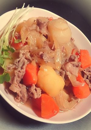 ほっこり定番。肉じゃが-レシピのメイン写真