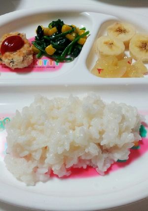 離乳食 後期 プレート-レシピのメイン写真