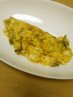 ふきのとうのふわとろ卵焼き-レシピのメイン写真