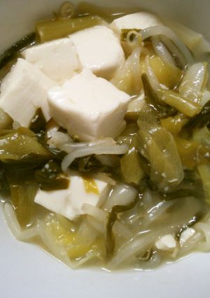 ネギ ニラ もやし、豆腐の ナンプラー煮-レシピのメイン写真