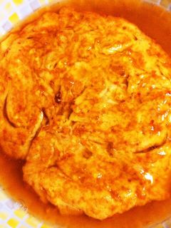 カニ玉の酢あんかけ-レシピのメイン写真