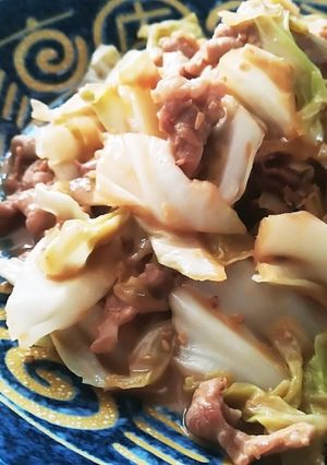 豚肉とキャベツの味噌マヨネーズ炒め-レシピのメイン写真
