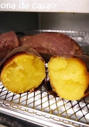 超簡単！ﾄｰｽﾀｰでほっこり焼き芋-レシピのメイン写真