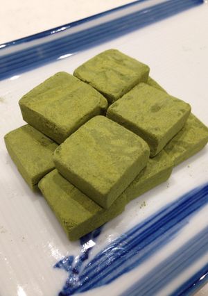 緑茶で抹茶生チョコもどき!-レシピのメイン写真