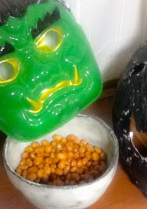 節分豆でキャラメルポップソイ-レシピのメイン写真