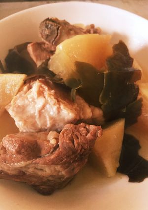 炊飯器でスペアリブ大根煮☆お箸で食べれる-レシピのメイン写真