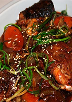 本場韓国の味！タラと大根の煮物-レシピのメイン写真
