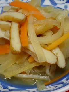 大根と人参とさつま揚げのたいたん(煮物)-レシピのメイン写真