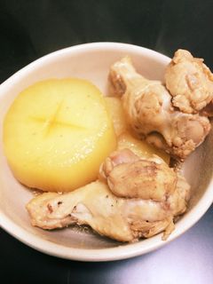 大根と鶏手羽のほっこり煮物♡-レシピのメイン写真