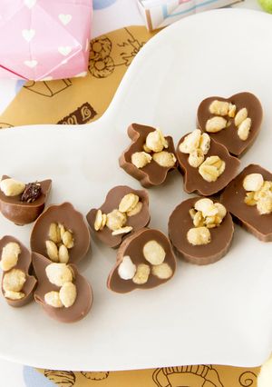 バレンタイン★簡単チョコレートクランチ-レシピのメイン写真