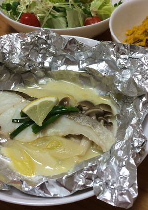 鱈のレモンバターホイル焼き✩-レシピのメイン写真