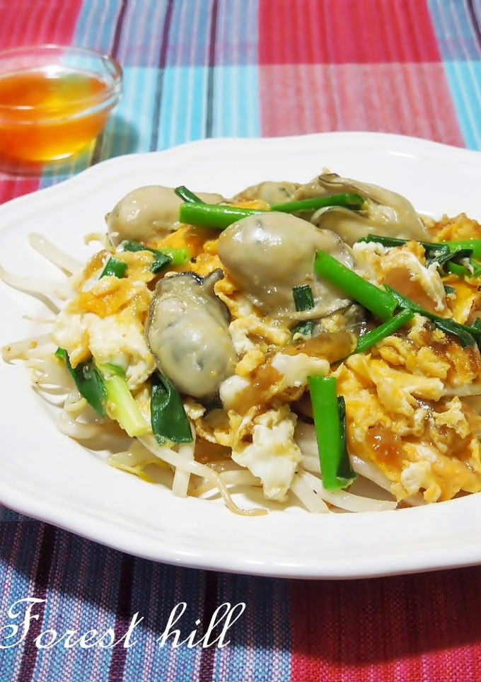 タイ風･牡蠣のフワフワ卵とじ-レシピのメイン写真