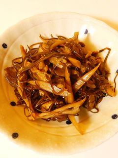 昆布と舞茸の煮物-レシピのメイン写真