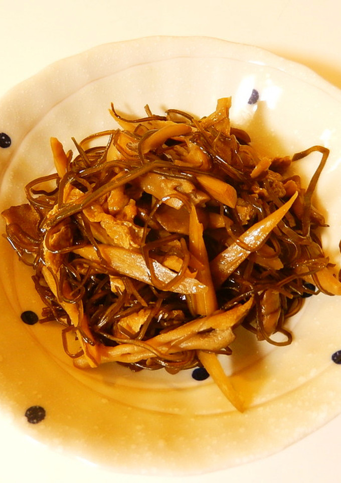 昆布と舞茸の煮物-レシピのメイン写真
