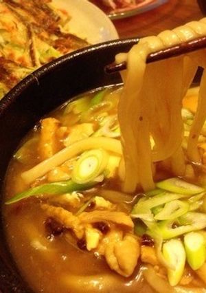 カレーの残りでカレー南蛮-レシピのメイン写真